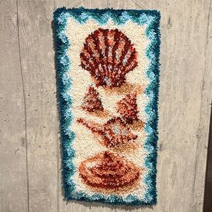 Vintage Hook and Latch Rug